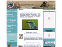 Tablet Screenshot of grupoornitologicodelestrecho.org